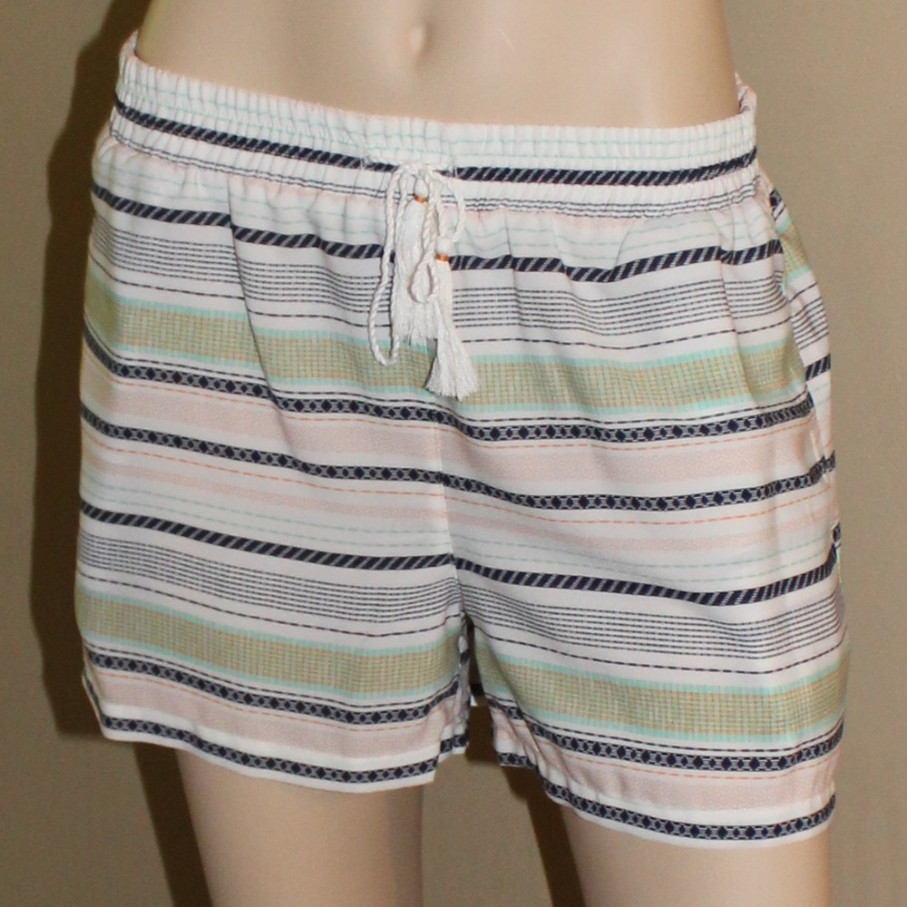 Copper Key Soft Striped Shorts Size Small